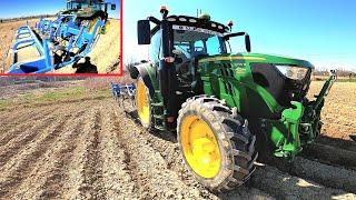 La Rubrica dellOrticoltore  John Deere 6130 R + Vibro-Baulatore F.lli SPEDO