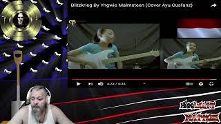 Savage Reactions - Blitzkrieg By Yngwie Malmsteen Cover Ayu Gusfanz