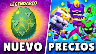 NUEVO HUEVO LEGENDARIO Y PRECIOS de LAS NUEVAS SKINS  SNEAK PEEK de BRAWL STARS