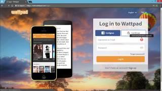 How to create a Password for your Wattpad Account FacebookGoogle accounts