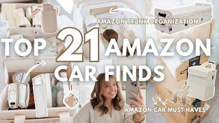 TOP 21 Amazon Car Finds amazon trunk organization + car must haves
