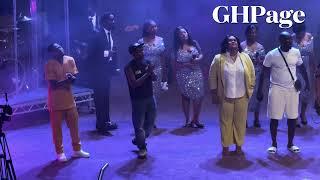Moment Nacee invited Mcbrown Dr LikeeKyekyekuVivian Jill others on stage at their show in London