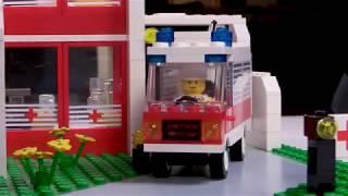 Vintage Lego Speed Build - Emergency Treatment Center - Set 6380