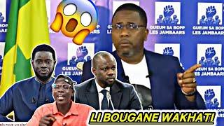 Dégoul li Bougane gueye wakh ousmane sonko ak president Bassirou Diomaye faye