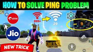 HOW TO SOLVE PING PROBLEM IN FREE FIRE  FF PING NORMAL BUT NOT WORKING  FREE FIRE NETWORK PROBLEM