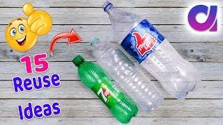 15 most amazing way to reuse plastic bottle  Best out of waste  Artkala 519