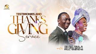 RESPONSIBILITY FOR DIVINE WISDOM SEPTEMBER 2024 TESTIMONIES AND THANKSGIVING SERVICE. 29-09-2024