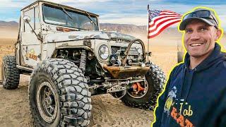 The Raddest Rigs of King of the Hammers  Fab Rats FJ Mud Truck and Rock Crawler