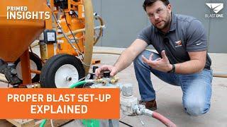 Sand blast set up 101 - easy how to guide for beginners