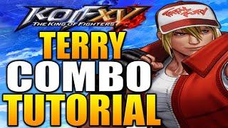 KOF XV Terry Combos - KOF 15 Terry Combo Tutorial - Daryus P