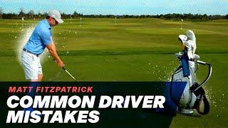 Matt Fitzpatricks Driver Tips