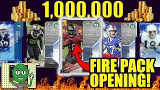 FIRE NFL PLAYOFFS PACKS 1 MILLION COIN PACK OPENING  Madden 21 MUT Coins Ultimate Team team of year
