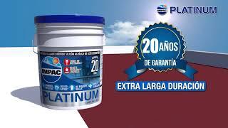 Impermeabiliza con la mejor tecnología Impac Platinum