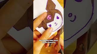 Bikin squishy pemenang terbanyak Kuromi  Thanks guys #shorts #papersquishy