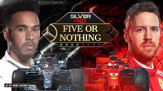 SILVER VS RED F1 2018 Five or Nothing Sebastian Vettel vs Lewis Hamilton  FLoz F1 Documentary