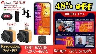 InfiRay Thermal Imaging Camera for Smart Phone T2S Plus T2L Android Type C Infrared Thermal Imager N