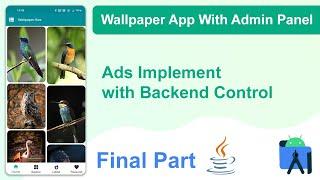 How To Make Wallpaper App With Admin Panel  Wallpaper App Tutorial in Hindi  Final Part - 10