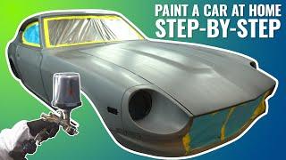STEP-BY-STEP GUIDE How to Paint a Car at Home