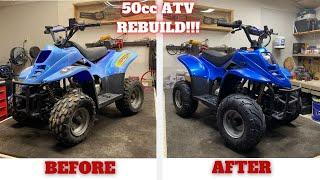 Fixing up a 50cc Coolster ATV that has been sitting for years