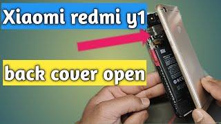 Xiaomi Redmi y1 Back Cover Open 