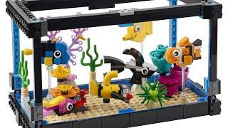 New LEGO Creator 3-in-1 Aquarium Crocodile Bird of Paradise plant pics 31122 10289