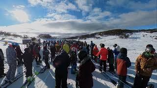 Perisher 2021 - Skiing - Happy Valley - June Long Weekend - Insta360 One X2 - Skiing Australia