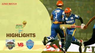 Khulna Tigers vs Rangpur Rangers Highlights  22nd Match  Season 7  Bangabandhu BPL 2019-20