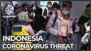 Indonesia fears grow over coronavirus threat