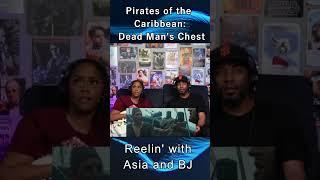 Pirates of the CaribbeanDead Mans Chest #shorts #couplesreaction #piratesofthecaribbean Asia and BJ
