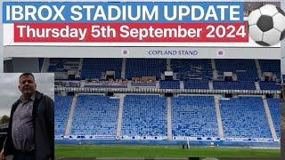 IBROX STADIUM UPDATE 5th SEPTEMBER 2024 ️ #drone #audits #scotland #pinac #rangersfc