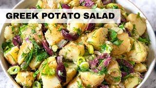 Greek Potato Salad  Potato Salad Recipe No Mayo