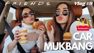 MINI CAR MUKBANG WITH @JoaMatar   دردشة بالسيّارة مع جوا مطر