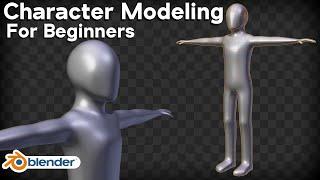 Character Modeling for Beginners Blender Tutorial