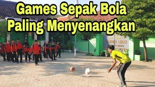 Games Permainan PJOK Menyenangkan Permainan Sepak Bola Menendang Bola Ke Target Siswa suka olahraga