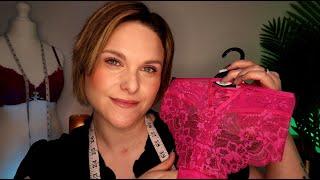 The BEST Lingerie ASMR Personal Shopper Consultation Measuring & Fitting