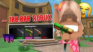 MM2 But If I Die I UNBOX A SUMMER BOX... Murder Mystery 2