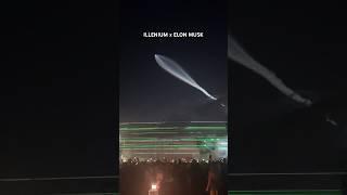 Space X made an appearance during ILLENIUM’s set 