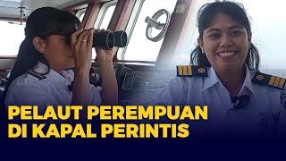 Mantap Satu-Satunya Pelaut Perempuan di Kapal Perintis Daerah Terpencil