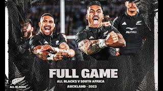 FULL GAME All Blacks v South Africa Mt Smart Stadium