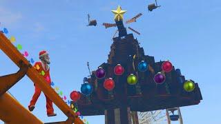 XMAS TREE GIFT CAPTURE GTA 5 Funny Moments