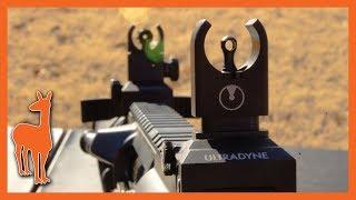 Ultradyne C4 Sights from 30 to 550 yards - Speed and Precision BUIS