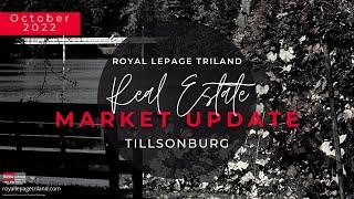 Tillsonburg Monthly Market Update - October 2022