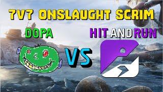 How Pros Play Onslaught DOPA vs HitAndRun Scrimage