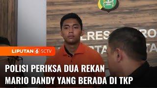 Penganiayaan oleh Anak Pejabat Pajak Mario Dandy Rekan Tersangka Inisial AG Diperiksa  Liputan 6