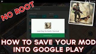 How To Save Mod Games Save Data To Google Play Games *NEW* *WITHOUT ROOT*