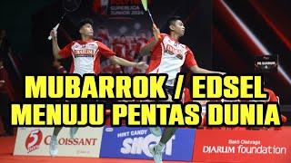 16 Tahun Asal PB Djarum  TAK TERBENDUNG   Edsel Barok Juara Asia Junior u-17