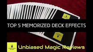 Magic Review Top 5 Memorized Deck Effects