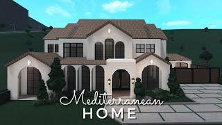 Bloxburg Mediterranean Home House Build $40k