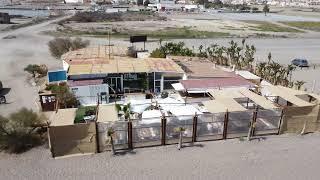 Akua Beach Bar. Palomares Beach Almeria Spain