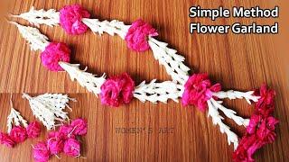 இனி பூ மாலை கட்ட கவலைப்பட தேவையில்லை  சூப்பர் ஐடியா  Tuberose Garland making  Sampangi poo